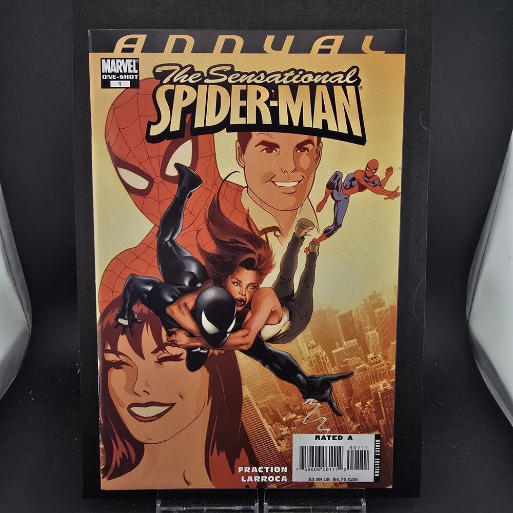 SENSATIONAL SPIDER-MAN ANNUAL #1 (2007) NM/NM+ 9.4-9.6 MATT FRACTION MARVEL COMI